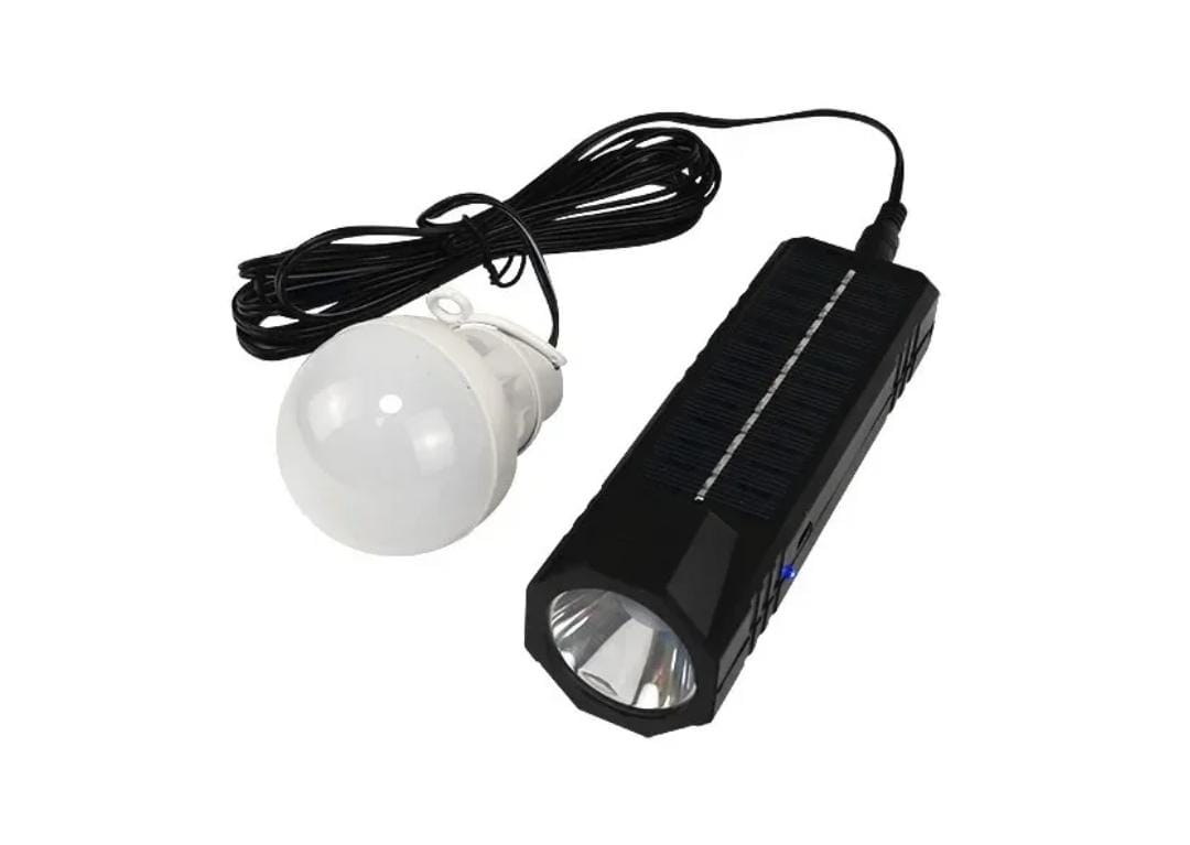 Miniatura 4 de linterna Solar Recargable + Bombillo